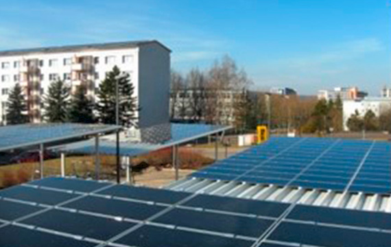 Nadstrešnica za automobile 94,5 kWp