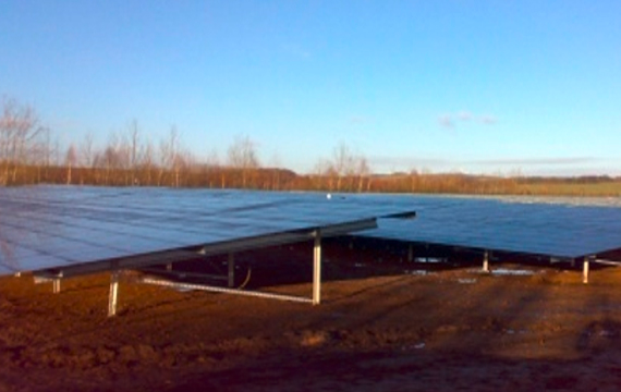 Outdoor installation 2400 kWp